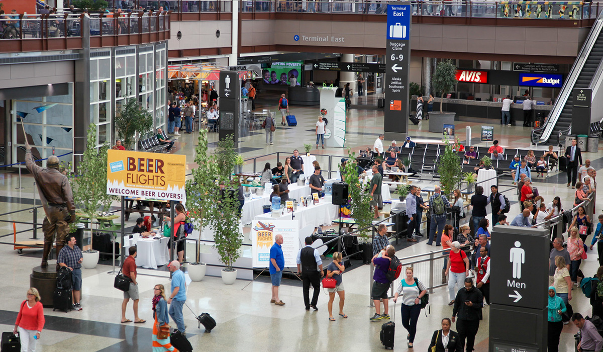 Denver international airport craft beer