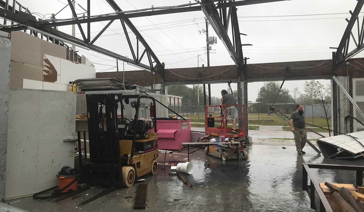 tidewater brewing hurricane florence damage
