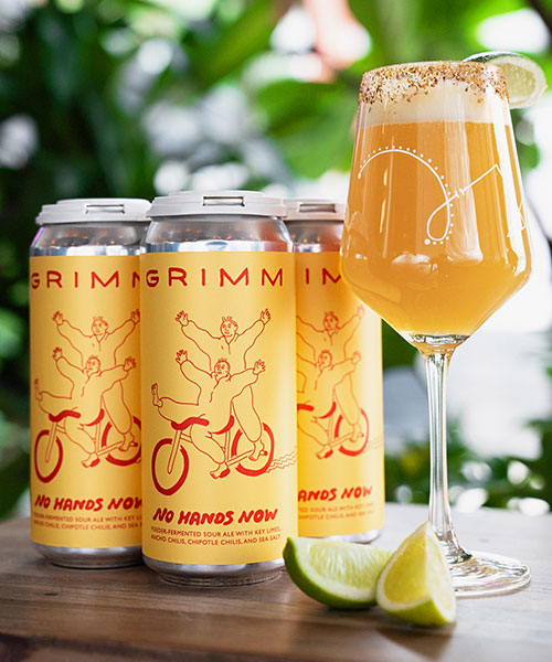 grimm no hands now beer with poured beer in glass