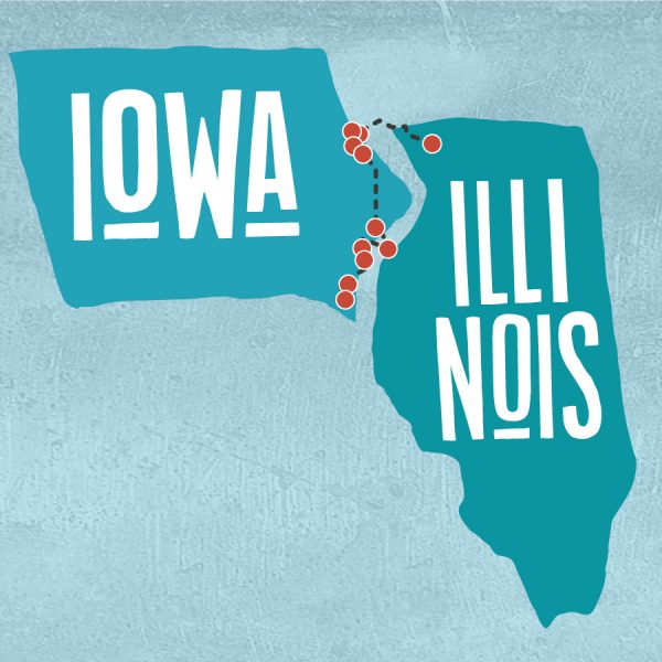 Great River Road - Iowa - Illinois