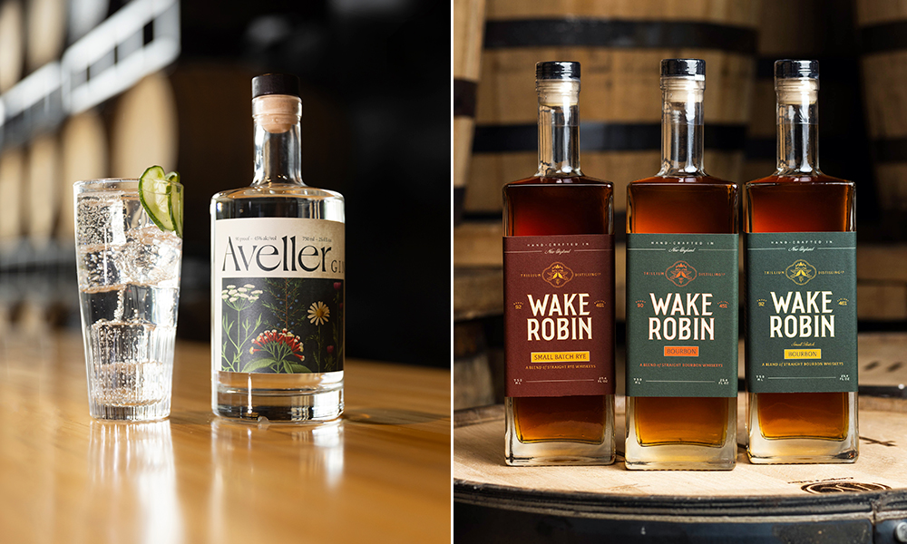 trillium gin and whisky